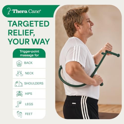 Thera Cane Massager (Green, 2 Pack) - Image 2