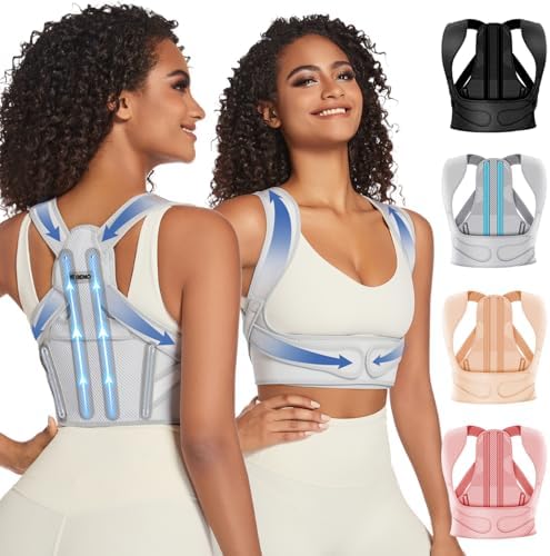 Fit Geno Posture Corrector for Women Lite, Upper Back Brace for Slouching by FitGeno