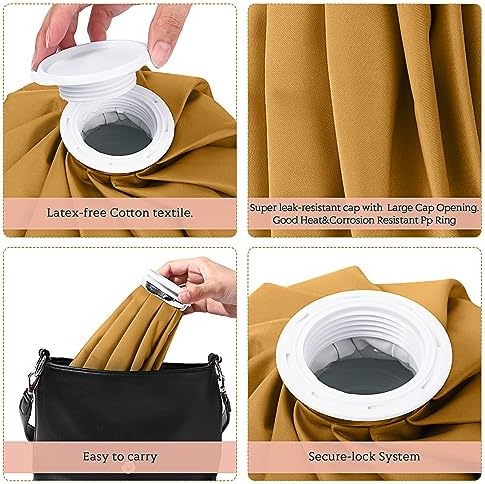 Shihanee 3 Pcs Ice Bags for Injuries Reuse, Multicolor, Morandi Style - Image 3