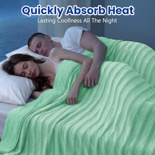 GOHERO Cooling Blanket for Hot Sleepers Cold Summer Blanket Throw 50"x70" - Image 2