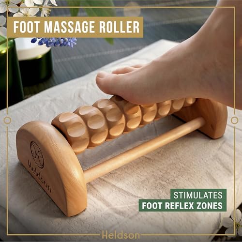 HELDSON Wooden Massage Set 6 Pcs – Wood Therapy & Trigger Point Tools - Image 4