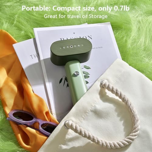 Nexdoo G6 Steamer for Clothes Portable 2-in-1 Travel Steamer Iron for Clothes, Just 0.7lbs Lightly, 10 Minutes of Continuous Steam, 900W Light Steamer for travel and home (green) - Image 6