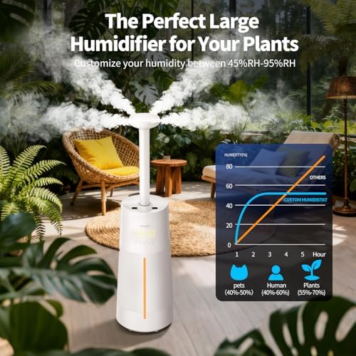 Humidifier for Large Room-6.3Gal Cool Mist, Top Fill,3000ft²,Beige - Image 5