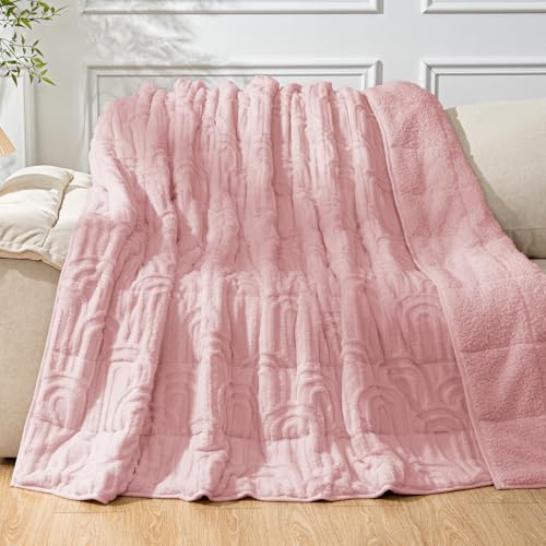 Cottonblue Jacquard Weighted Blanket for Adults 20 lbs Queen Size 60"x80" by Cottonblue