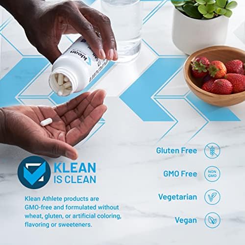 Klean Athlete Klean Magnesium, 90 Vegetarian Capsules - Image 3