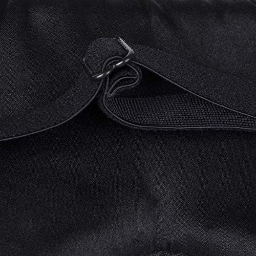 100% Mulberry Silk Sleep Mask Blackout, Cute Natural Sleeping Mask with Adjustable Elastic Strap, Satin Eye Cover for Men Women Adults (Navy Blue) - Image 5