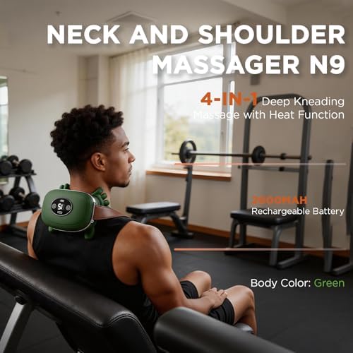 Neck Massager with Heat Cordless Neck and Shoulder Massager - Image 5