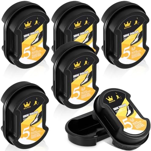Loopeer 6 Pcs Shoe Shine Sponge by Loopeer