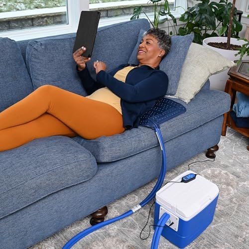 Polar Active Ice® 3.0 Cold Therapy System w/Programmable Timer, Extended Coverage Back, Hip and Limb Compression Pad, 9 Quart Cooler, Quiet Pump, Strong Cryotherapy Pain Relief Treatment - Image 7