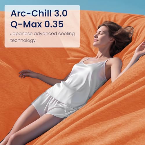 TOPCEE Cooling Blanket(60"x90"Twin Size)for Night Sweats Absorbs Heat to Keep Adults, Children Cool on Warm Nights, Q-Max 0.5 Cooling blankets for Hot Sleepers, Ultra-Cool Lightweight Blanket for Bed - Image 7