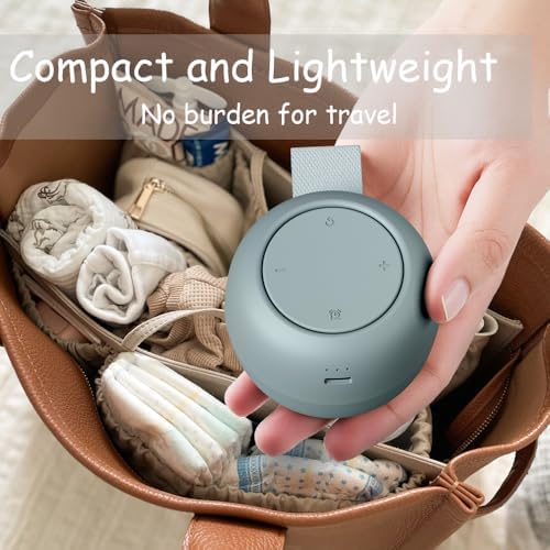Portable Baby Sound Machine & Essentials for Babies & Kids - Slate - Image 6