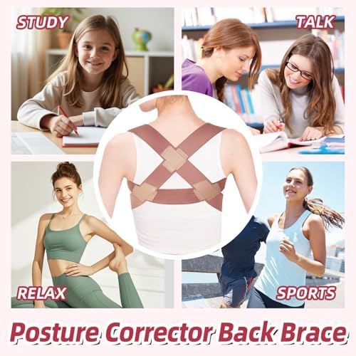 Posture Corrector for Women,Upper Back Brace Pain Relief(Medium) - Image 5