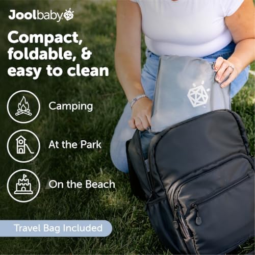 Jool Baby Portable Potty Training Chair with Travel Bag and 30 Liners, Foldable, Indoor/Outdoor Use, Camping (Gray) - Image 6