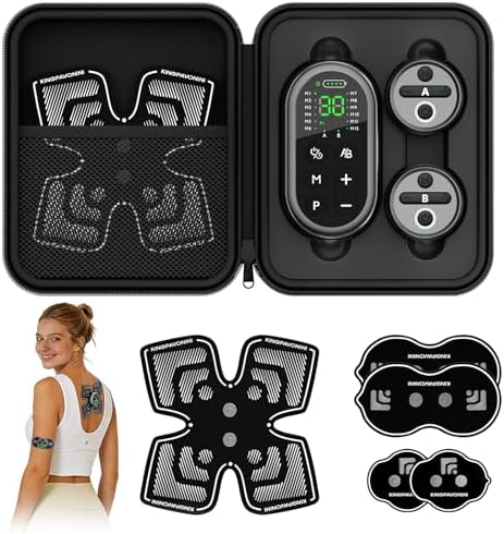 KingPavonini Wireless TENS Unit Muscle Stimulator, XL Pad, Model HZ9151C by KingPavonini