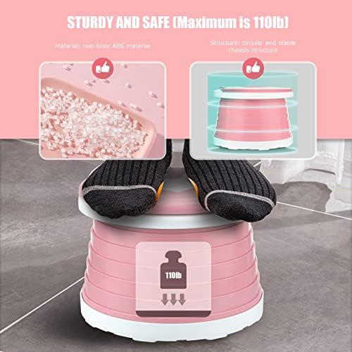 Portable Potty for Toddler Travel Foldable Car Potty Seat for Boys Girls - Image 5
