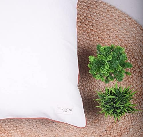 Trade Star Mudcloth Lumbar Throw Pillow Cover 100% Cotton Pillow Case Indian Handmade Bed Pillow Shams for Home Decor Large Pillow for Rooms Sofa Couch (Rust Snow 14X36 INCHES) - Image 6