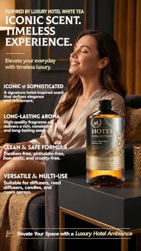 Hotel Diffuser Oil - The White Tea Hotel Scent - 500 mL - Image 4