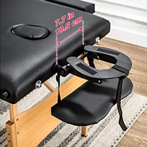 Noverlife Universal Massage Table Face Cradle, Adjustable Multi-Angle - Image 2