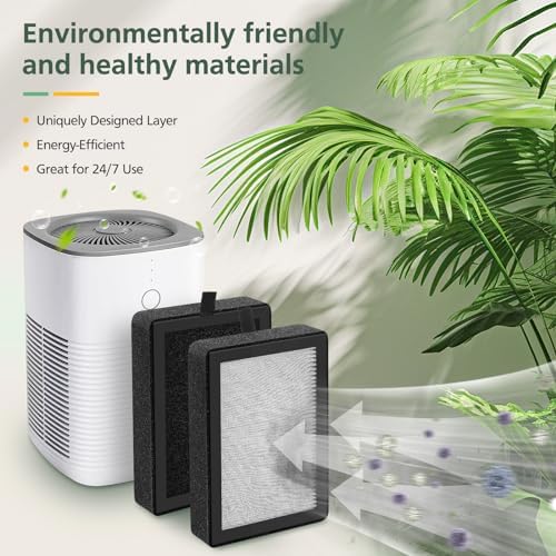 4 Pack LV-H128 Replacement Filter For LEVOIT LV-H128 Air Purifiers - Image 6