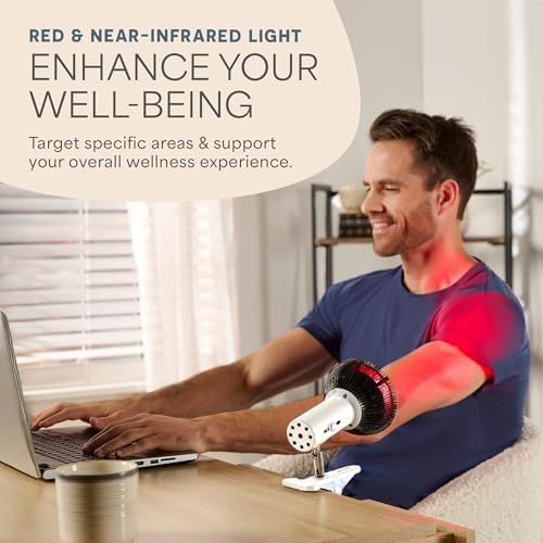 LifePro Infraglow Red Light Therapy Bulb - 18 LEDs Red Light Therapy Lamp - Image 6