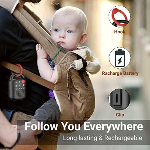 ColourNoise Portable Rechargeable White Noise Machine Mini Small Travel Sound Healing Machine with 30 Soothing Sounds 36 Adjustable Volume Night Light 4 Timer Functions Suitable for Baby Kids Adult - Image 3
