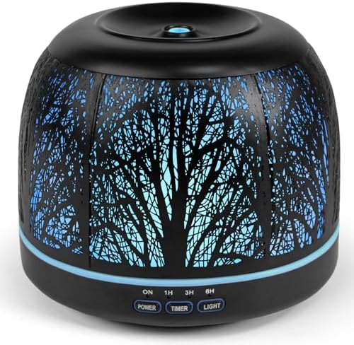 ARVIDSSON 500ml Essential Oil Diffuser, Metal Ultrasonic Diffuser for Home by ARVIDSSON