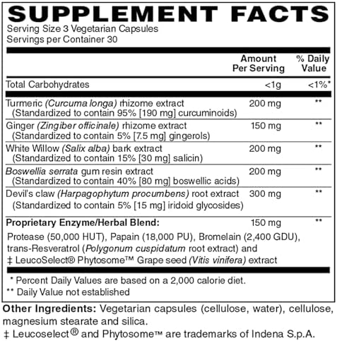 Holly Hill Health Foods, Inflammove (Healthy Joint & Mobility Support*), 90 Vegan Capsules - Image 2
