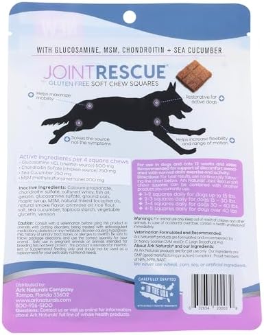 ARK NATURALS, Pet Sea Mobility Venison Jerky, 9 Ounce - Image 3