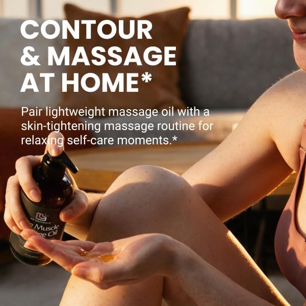 Sore Muscle Massage Oil & Lymphatic Drainage Massager Kit, 8 fl oz by M3 - Image 7