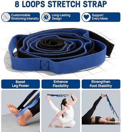 Yes4All Foam Muscle Roller Set, 7-in-1 High-Density Set of Back Roller, Fascia Massage Tool, Stretch Strap, Spiky, Peanut & Smooth Massage Balls, Carry Bag - Ideal for Muscle Care & Relaxation - Image 5