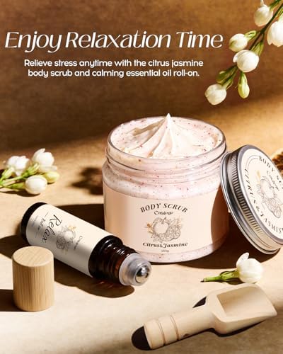 Natural Spa Gift Basket for Women, Citrus Jasmine - Image 5