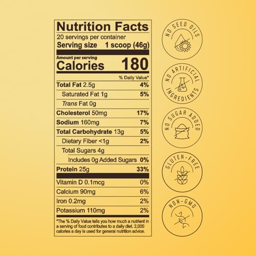 FlavCity All in One Protein Shake Powder, Pineapple Coconut - On the Go Meal Alternative + Collagen Peptides, Reishi & Cordyceps - Focus, Skin, Hair & Joint Support - 100% Grass Fed Whey, 20 Servings - Image 7