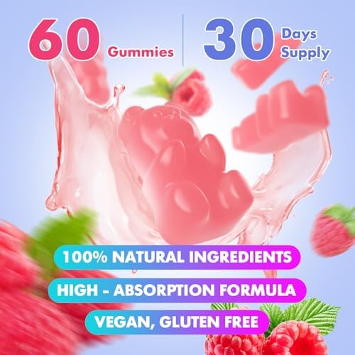 HMB & L-Leucine 3000mg with Calcium Gummies - Muscle Support & Recovery for Adults & Elderly, Vegan, Gluten Free, 60 Gummies - Image 5