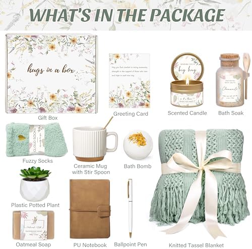 Gifts for Women Get Well Soon Self Care Package Box Sending Hug Baskets - Image 6