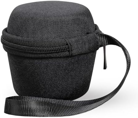 Babelio Portable Travel Case for Babelio Pocket Mini White Noise Machine, Double Stitch Zipper - Perfect for Traveling (CASE ONLY - Textile Black) - Image 2