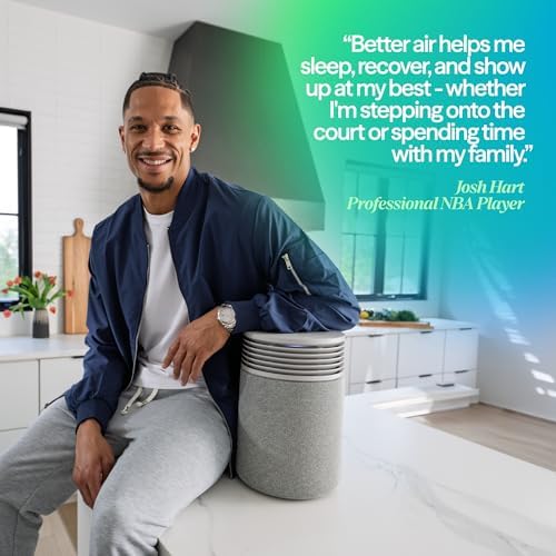 BLUEAIR Blue Signature Small Smart Air Purifier for Bedroom, Home & Office, HEPASilent Air Cleaner for Pets, Allergies, Dust & Smoke, Cleans 1,190 Sq Ft Per Hour, Quiet HEPA Air Purifier, App Control - Image 3