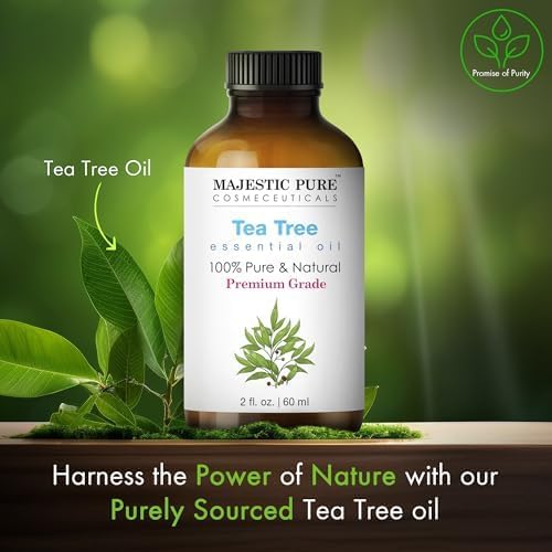 Majestic Pure Tea Tree Essential Oil for Diffuser - 2 Fl Oz - Image 3