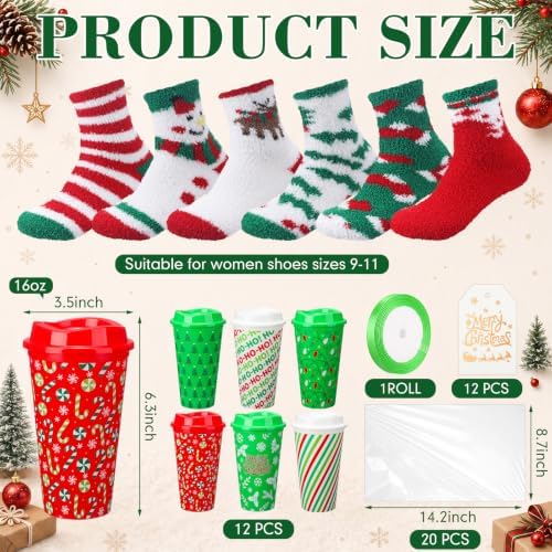 Glitopper 12 Sets/ 49 Pcs Christmas Bulk Gift for Women Coworkers - Image 3