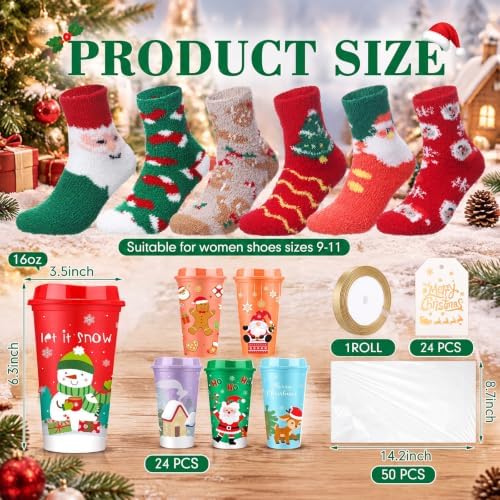 Glitopper 24 Sets/ 97 Pcs Christmas Bulk Gifts for Coworkers Women Employee - Image 2