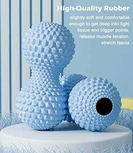KITWILD Peanut Massage Ball, Double Lacrosse Massage Roller Ball for Deep Tissue Muscle Massage, Physical Therapy, Myofascial Release, Muscle Knots, and Yoga Therapy - Image 3