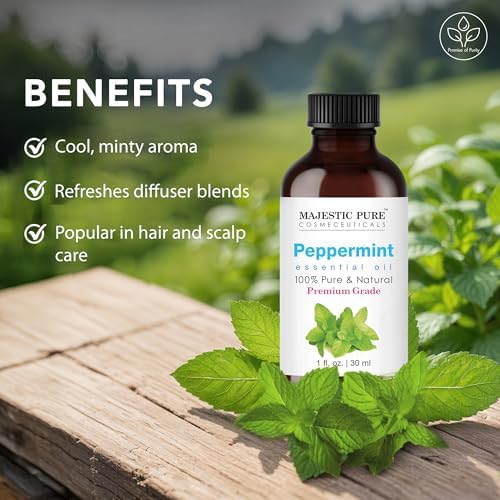 Majestic Pure Peppermint Essential Oil for Diffuser - 1 Fl Oz - Image 5