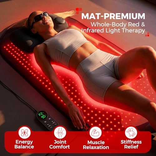 LTW Flagship 660 LEDs Red Light Therapy Mat for Body (46.8" x 25.6") - Image 2
