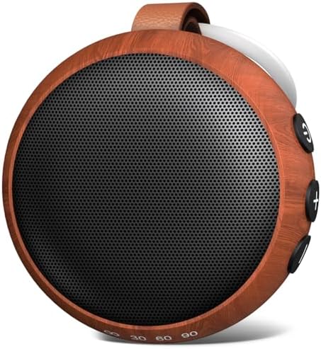 Mini White Noise Machine Sound Machine Portable with 32 Volume Levels 30 Soothing Sounds Sleep Soother Rechargeable Travel Sound Therapy Brown Noise Sleep Machine for Baby Kid Adult by SoundMe