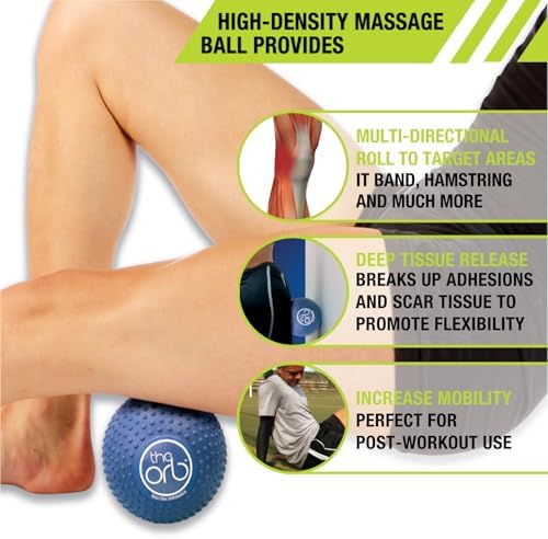 Pro-Tec Athletics Orb Massage Balls, Vary in Size and Color, Deep Tissue Massage, Muscle Relief, Promotes Flexibility, Hamstring, Quadriceps, Calf, Multi-Directional Massage Ball, Working Out - Image 4