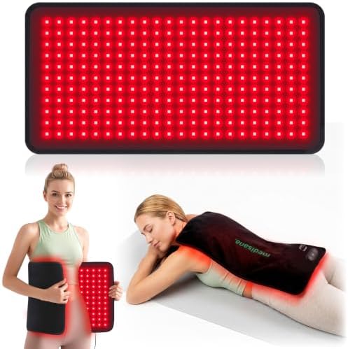Medisana Red Light Therapy for Body, Red Light Pad with Heat Function by medisanaUSA