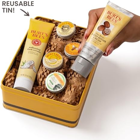 Burt's Bees Classics Gift Set, 6 Products in Giftable Tin - Image 4
