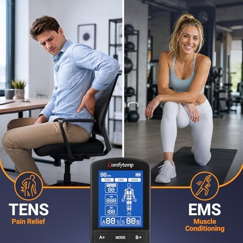 Comfytemp 4 Outputs FSA TENS Unit Muscle Stimulator to Cover Multiple Parts - Image 5