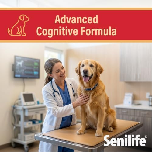 Senilife Cognitive Support Capsules for Senior Dogs, Brain Health & Cognitive Function Supplement, Supports Memory & Mental Alertness, 30 Capsules - Image 4