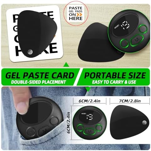 Wireless TENS Unit, TENS Unit Muscle Stimulator, Mini EMS Massager, 4 Pads - Image 6