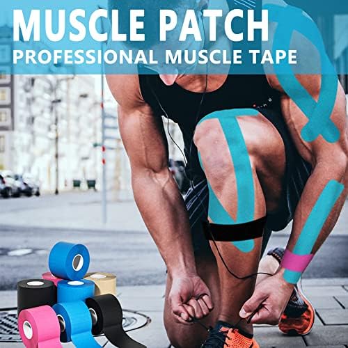 SOON GO Kinesiology Tape Pro 2 Rolls, 2 Inch High Elasticity Sports Tape Therapeutic Pain Relief–Physio Tape for Muscle Recovery & Joint Support, Waterproof & Hypoallergenic & Breathable–Red - Image 6
